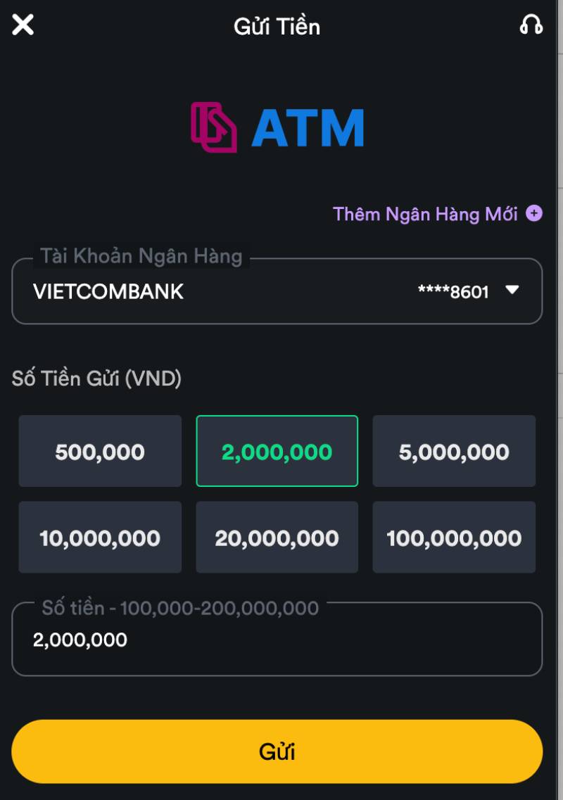 Nạp tiền qua thẻ ATM – Truyền thống nhưng hiệu quả