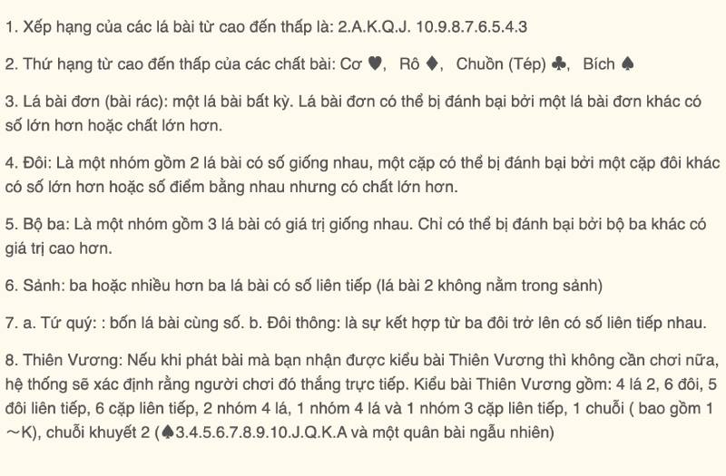Quy tac ra bai tien len